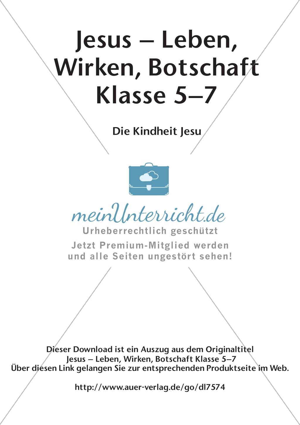 Die Kindheit Jesu Preview 2