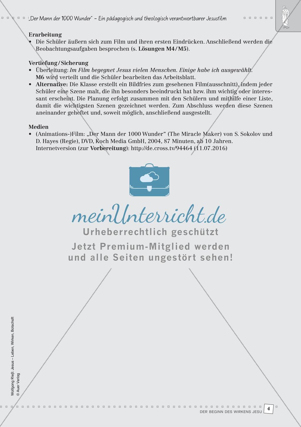 Der Beginn des Wirkens Jesu Preview 6