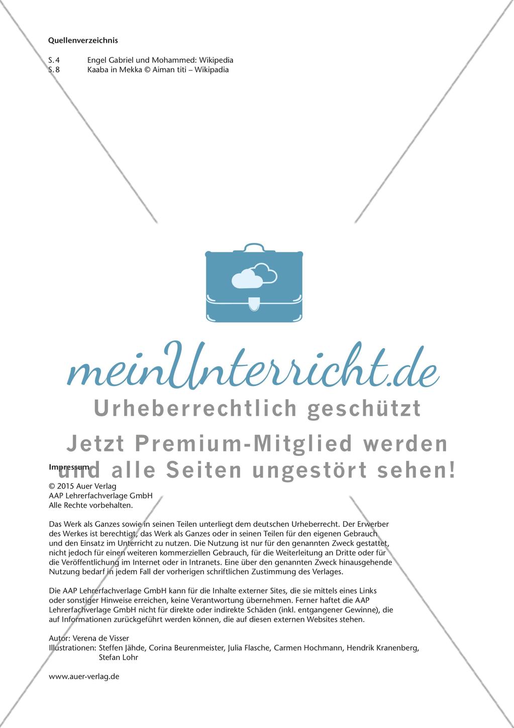 Ethik an Stationen: Der Islam Preview 12