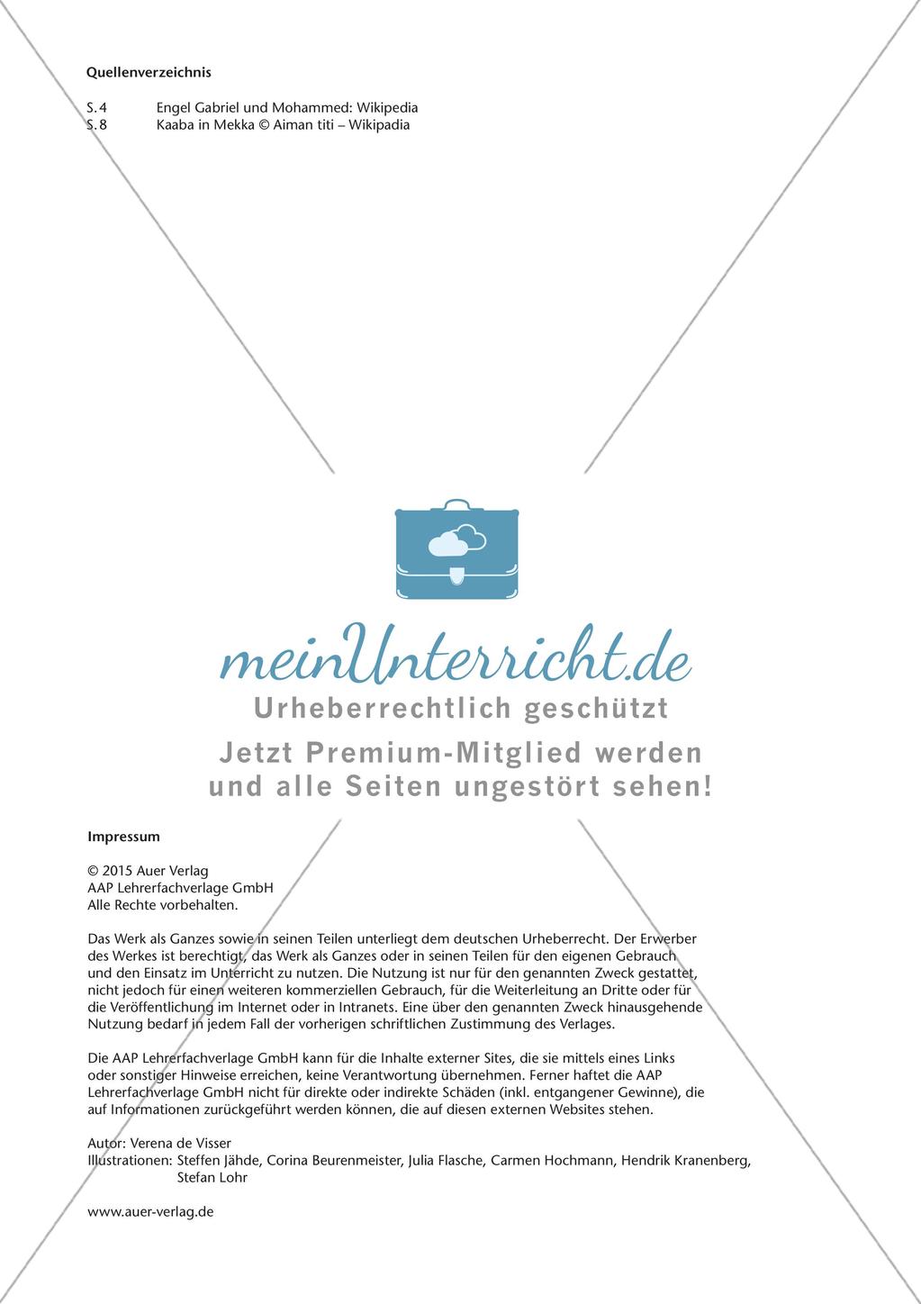 Ethik an Stationen: Der Islam Preview 12