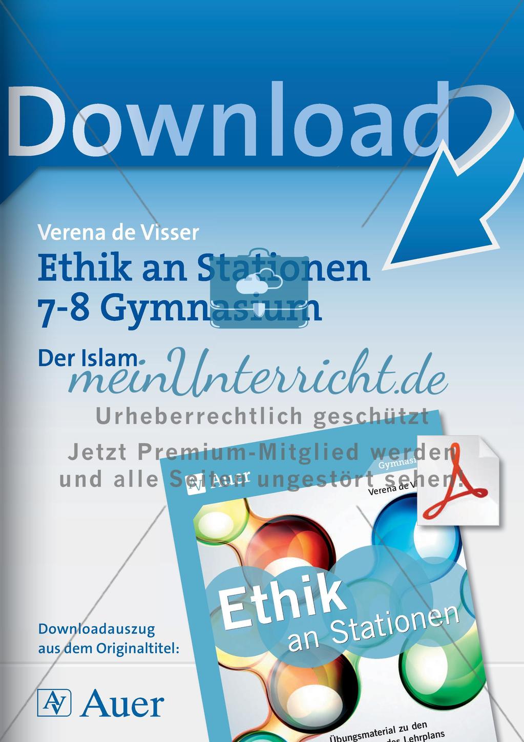Ethik an Stationen: Der Islam Preview 1