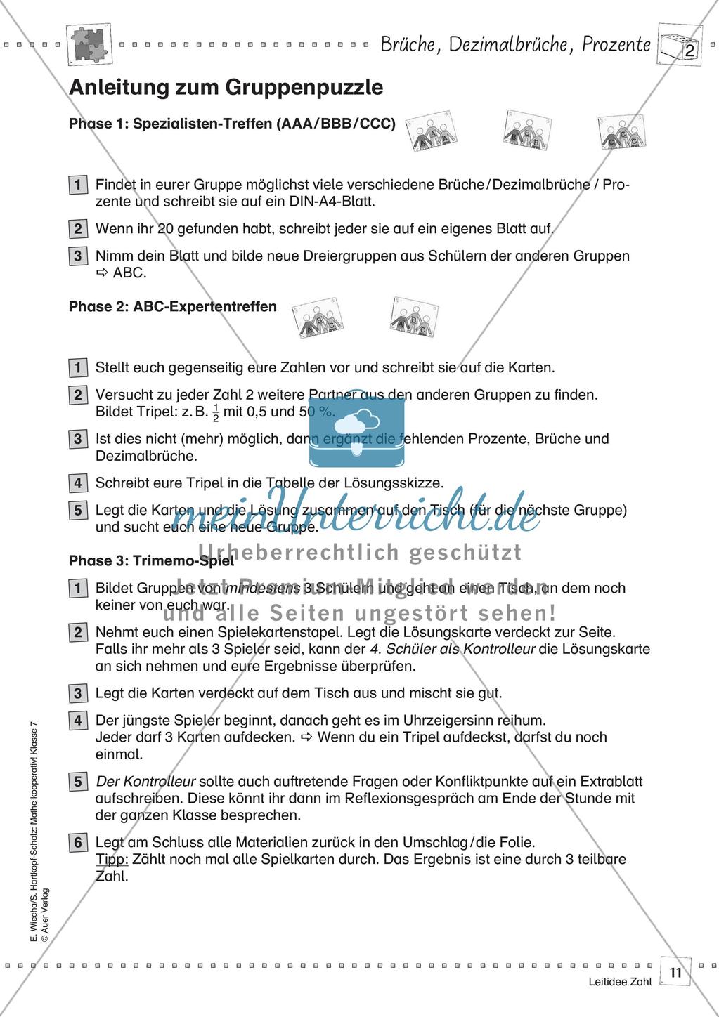 Kooperative Methoden - Rationale Zahlen Preview 13