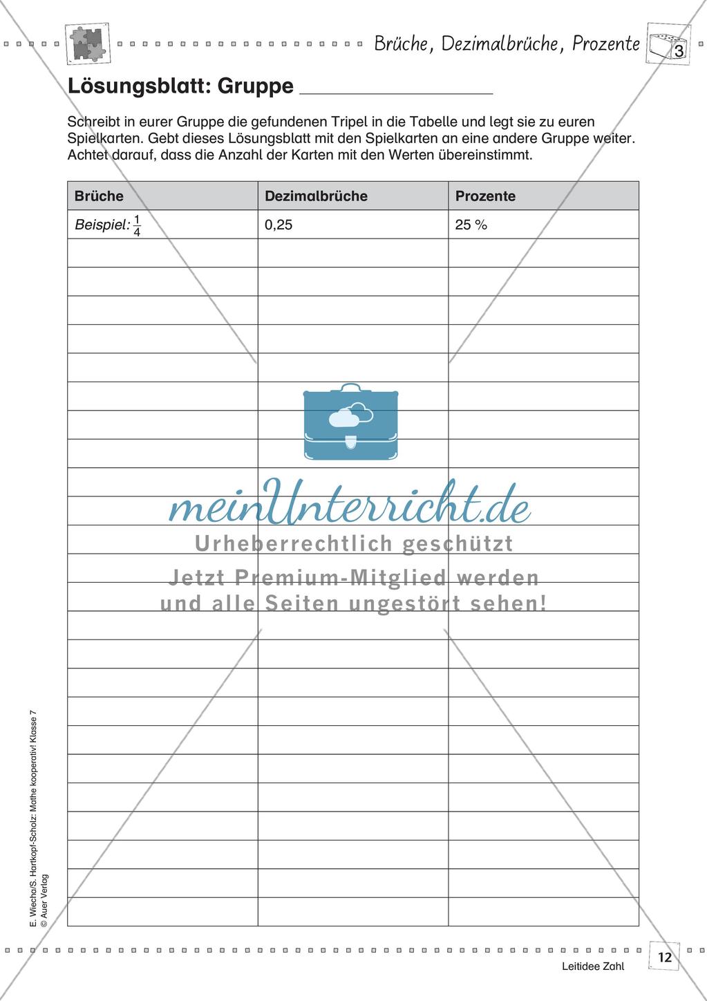 Kooperative Methoden - Rationale Zahlen Preview 14