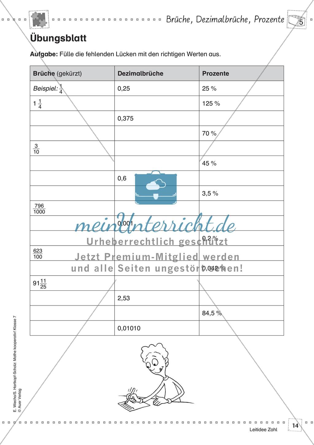 Kooperative Methoden - Rationale Zahlen Preview 16