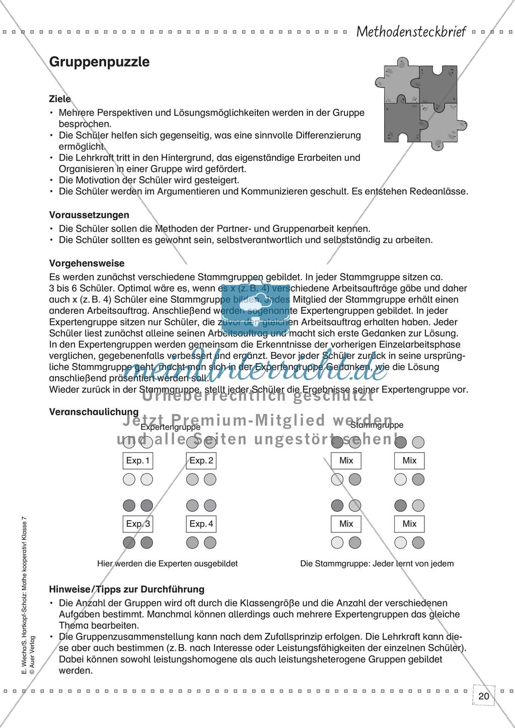 Kooperative Methoden - Rationale Zahlen Preview 22