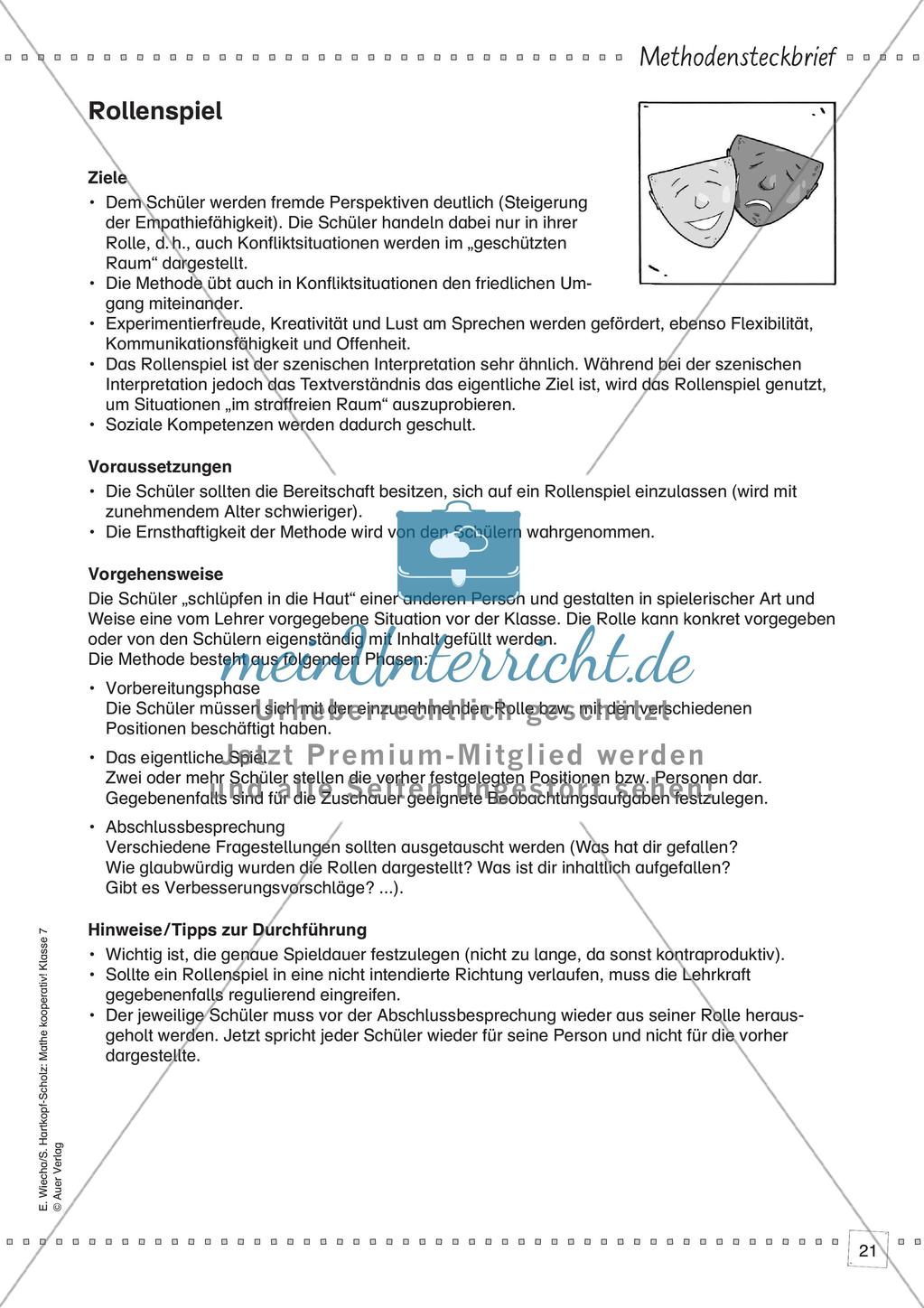 Kooperative Methoden - Rationale Zahlen Preview 23