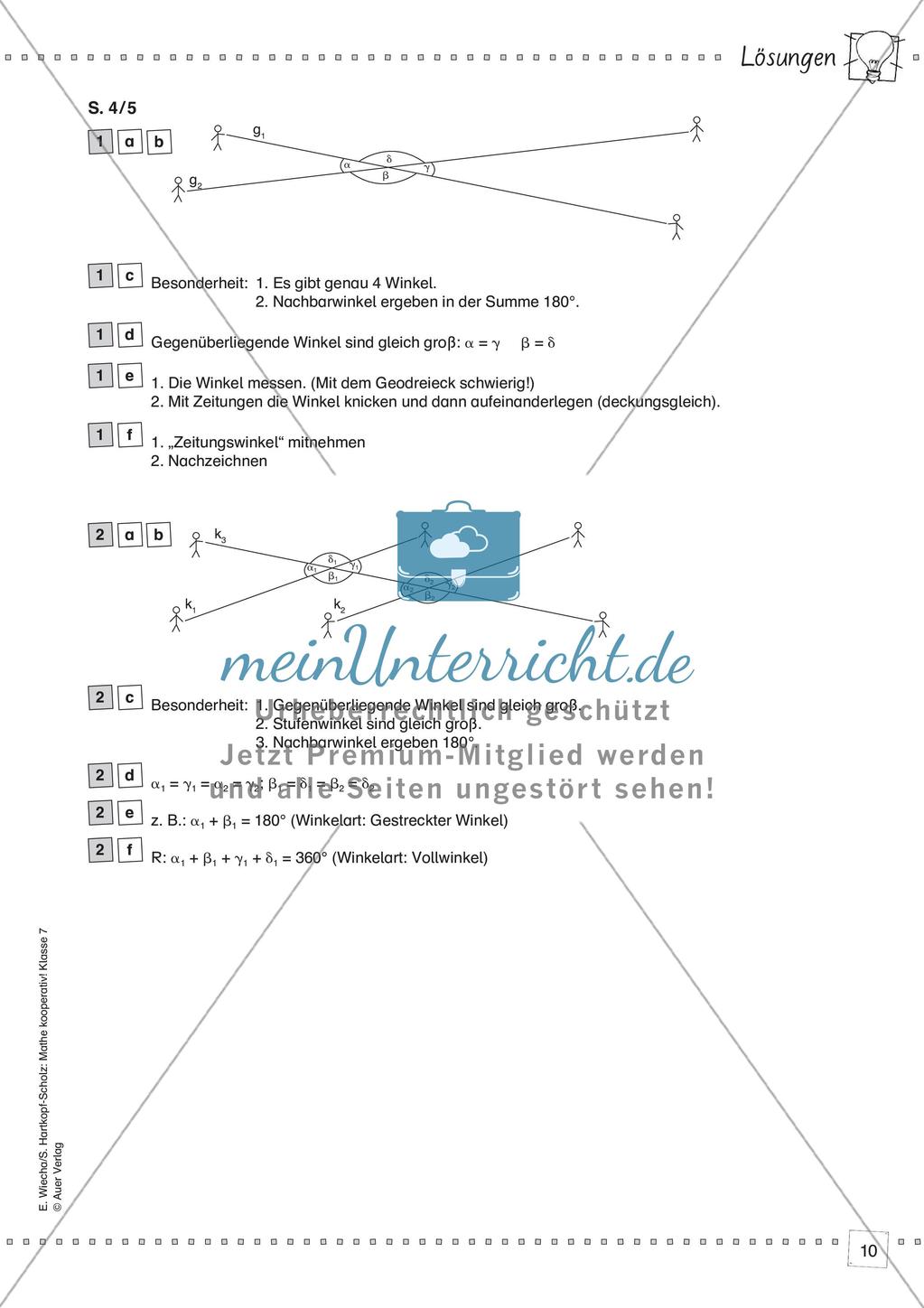 Kooperative Methoden - Winkel und Winkelsummen Preview 12