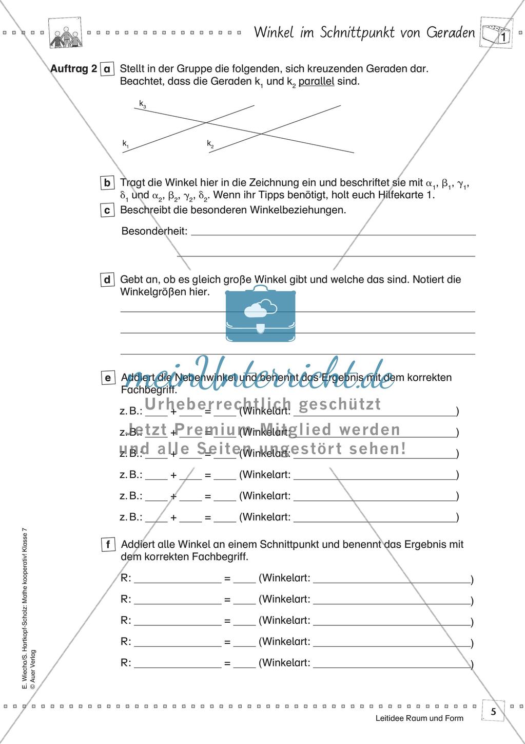 Kooperative Methoden - Winkel und Winkelsummen Preview 7