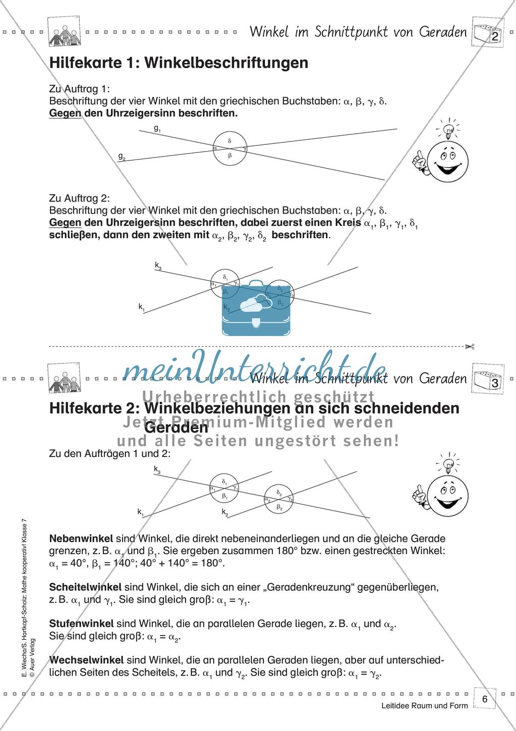Kooperative Methoden - Winkel und Winkelsummen Preview 8