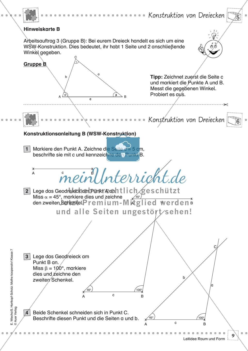 Kooperative Methoden - Dreiecke Preview 11