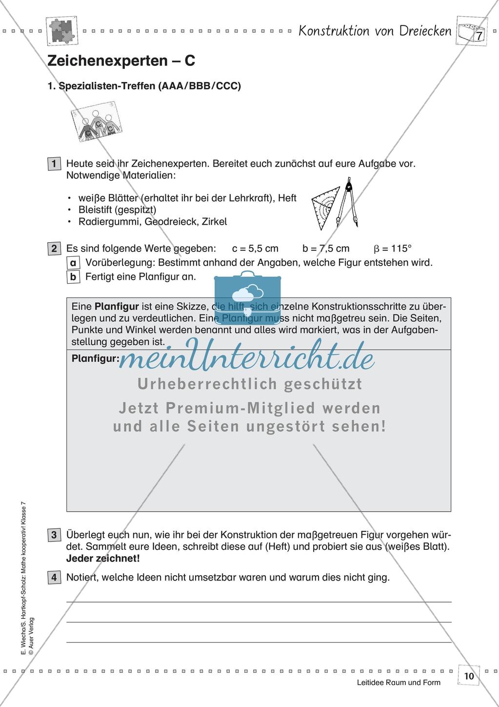 Kooperative Methoden - Dreiecke Preview 12