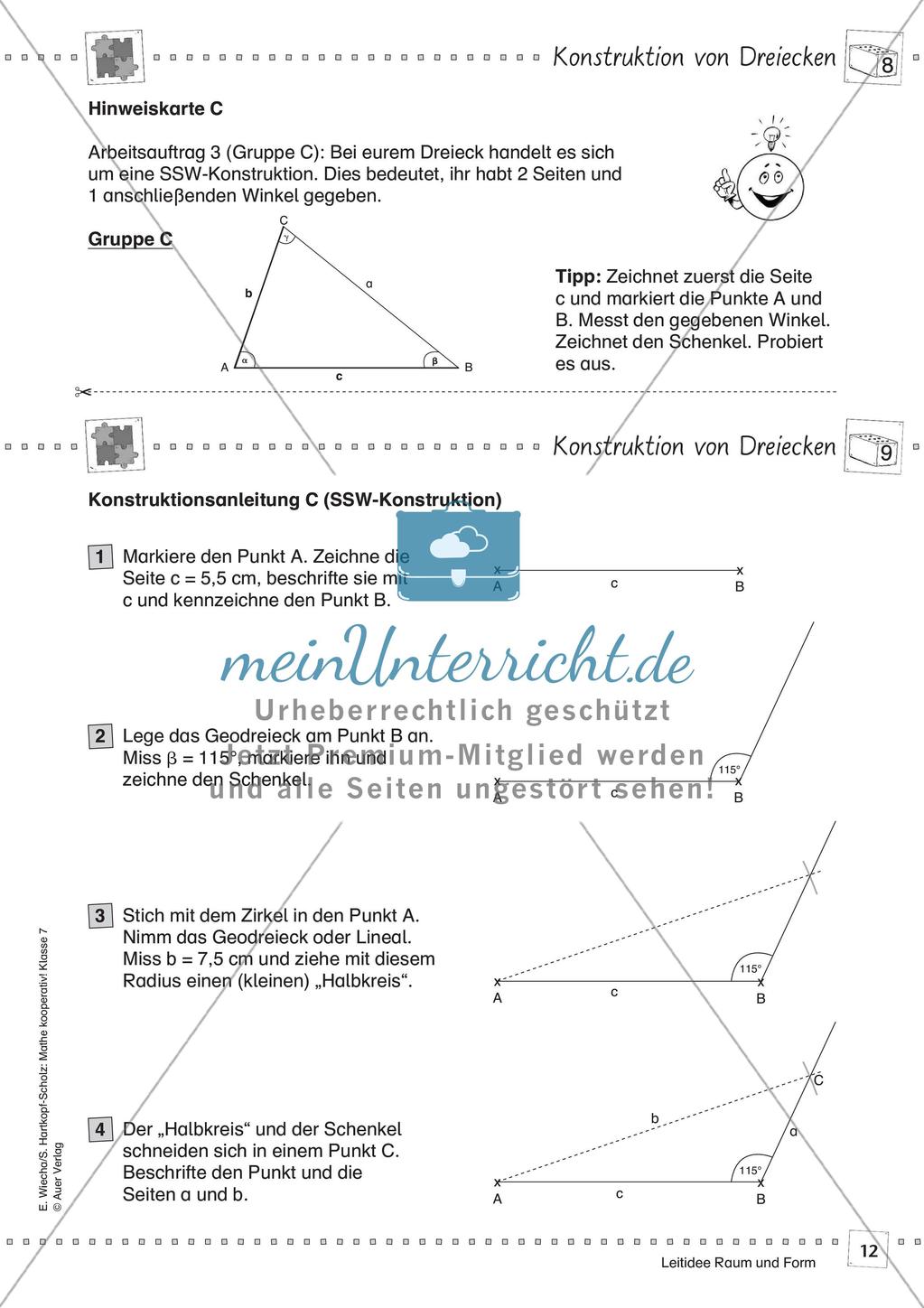 Kooperative Methoden - Dreiecke Preview 14