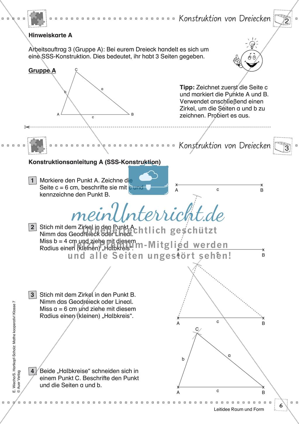 Kooperative Methoden - Dreiecke Preview 8