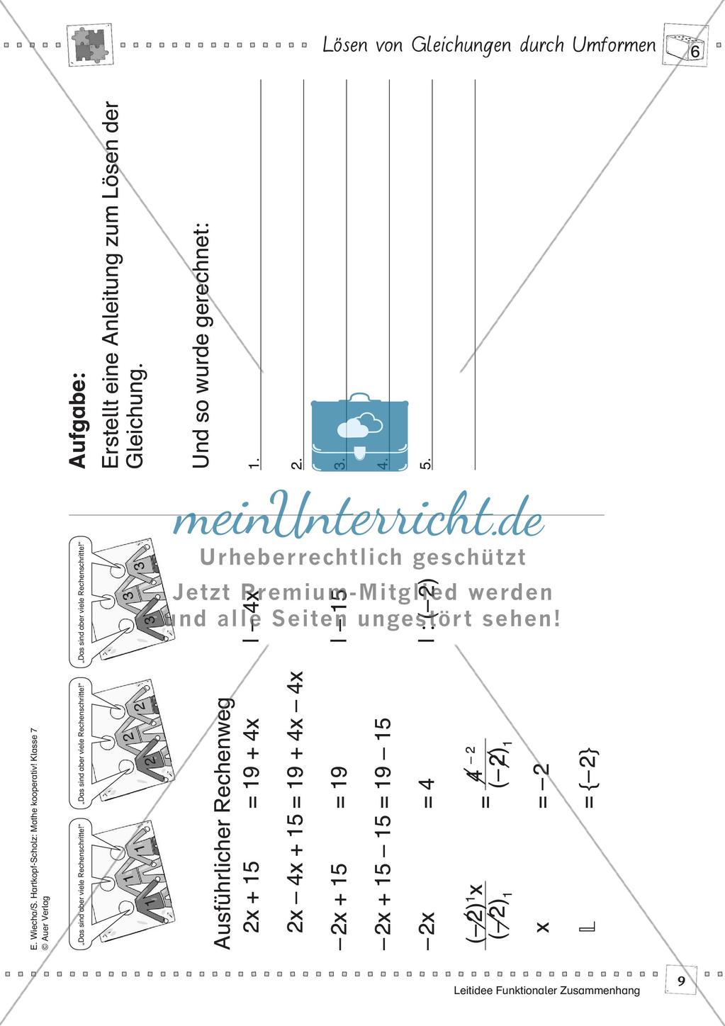 Kooperative Methoden - Funktionen Preview 11