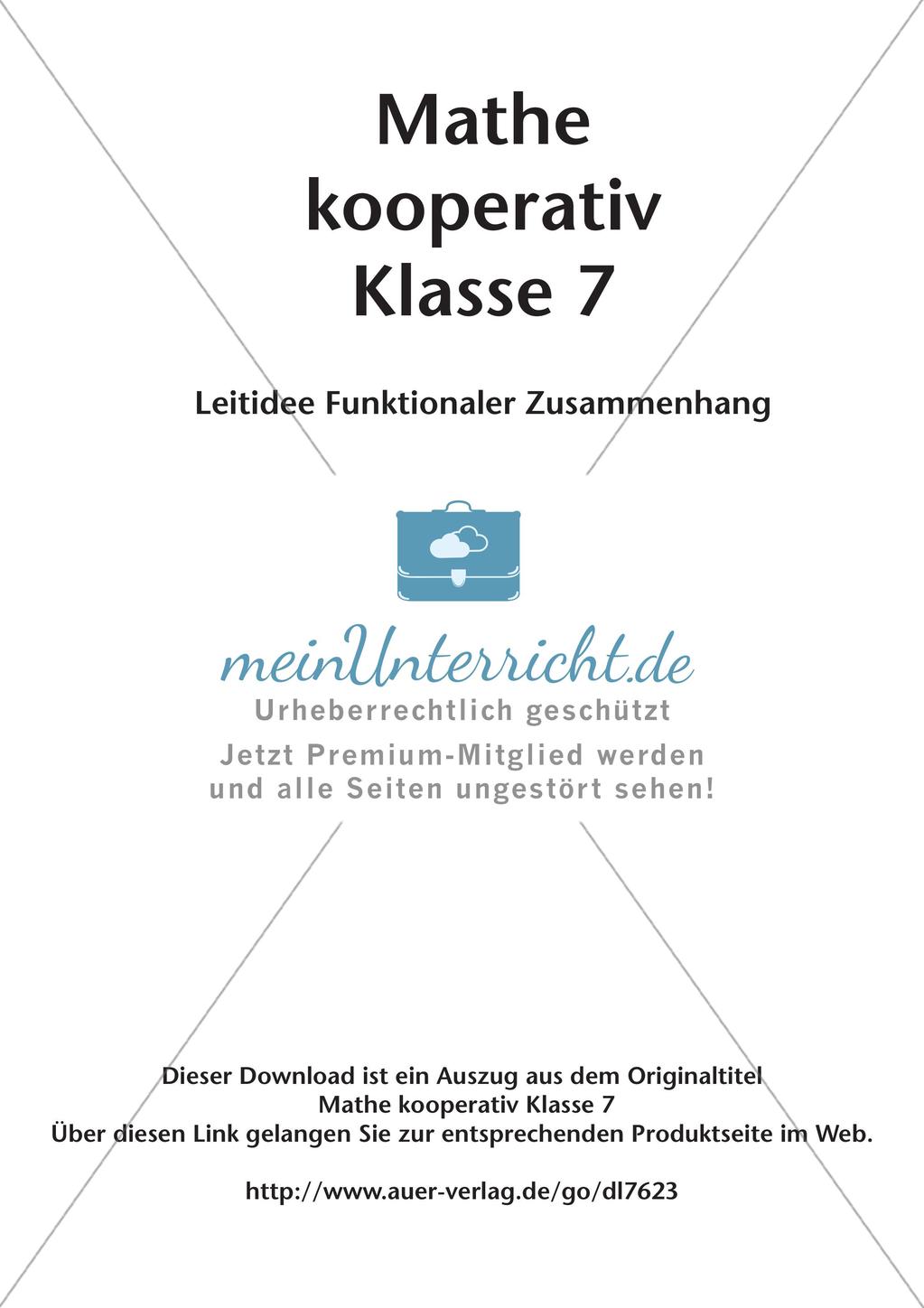Kooperative Methoden - Funktionen Preview 2