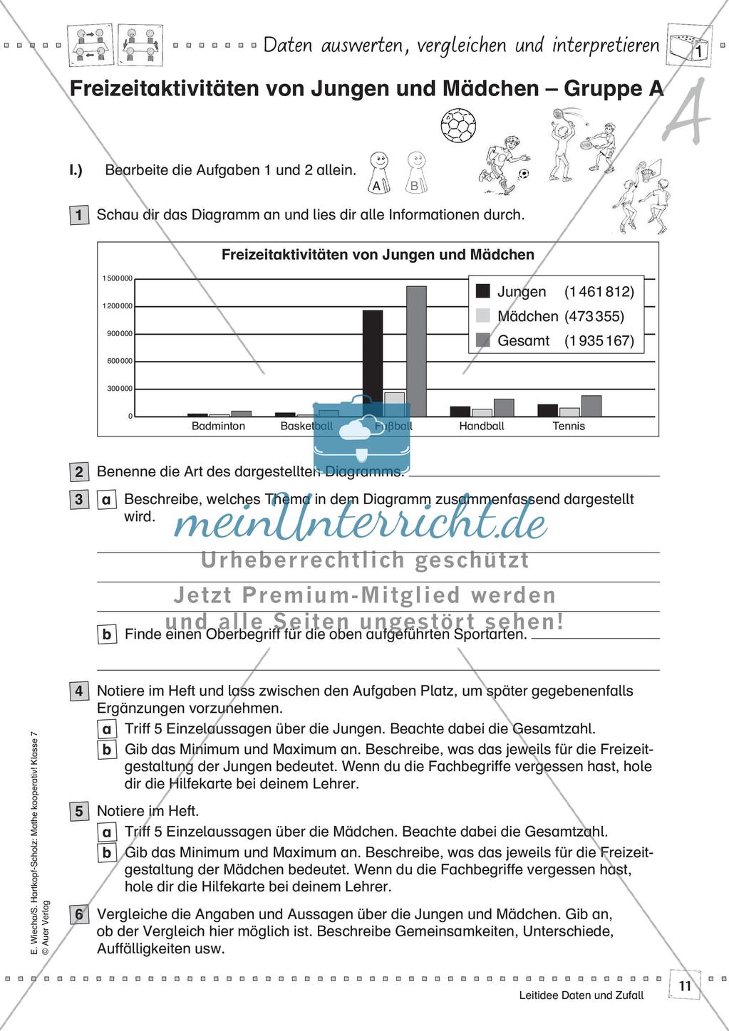 Kooperative Methoden - Graphische Darstellungen Preview 13