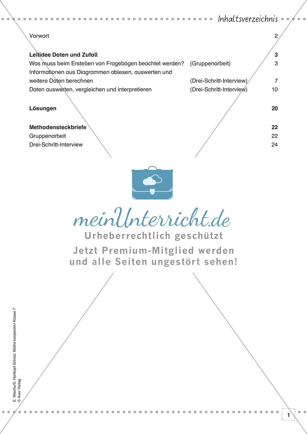 Kooperative Methoden - Graphische Darstellungen Preview 3