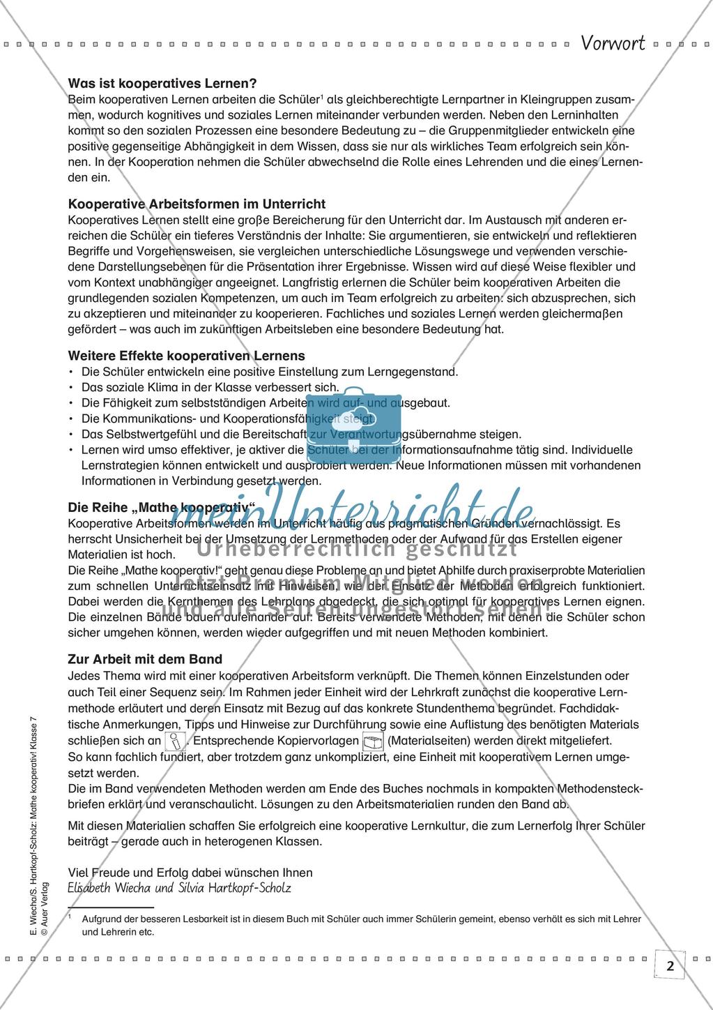Kooperative Methoden - Graphische Darstellungen Preview 4