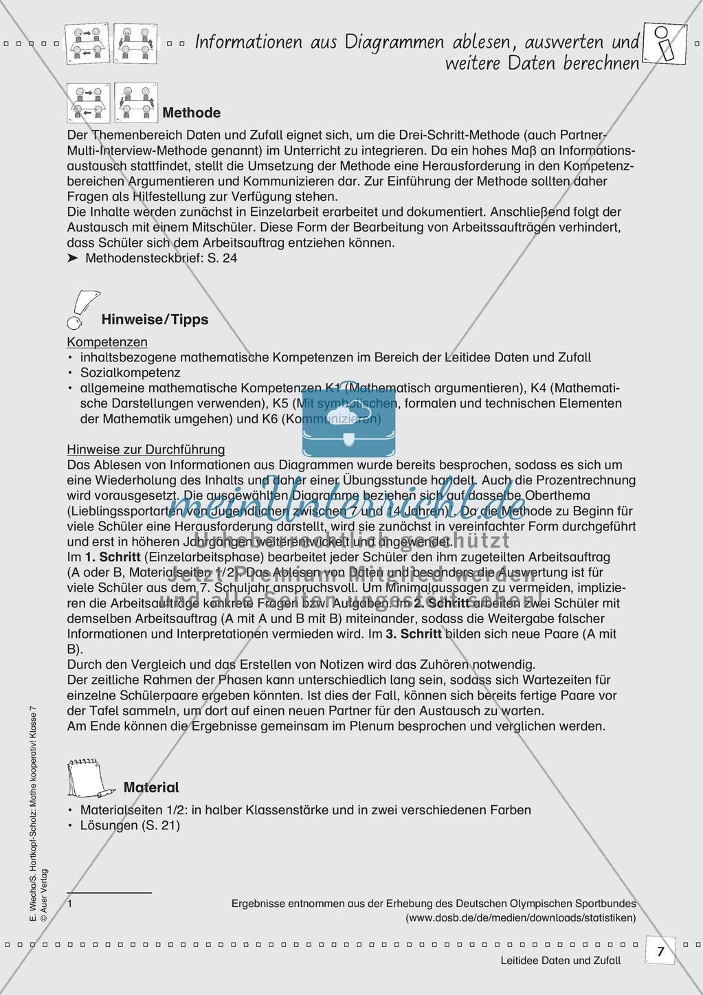 Kooperative Methoden - Graphische Darstellungen Preview 9