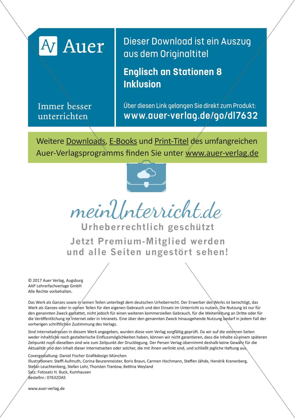 Stationenarbeit: Grammatik Preview 13