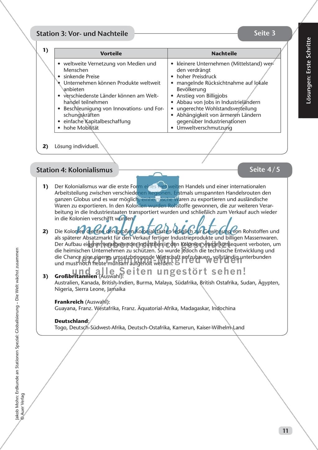 Globalisierung: Definition, Chancen und Risiken Preview 13