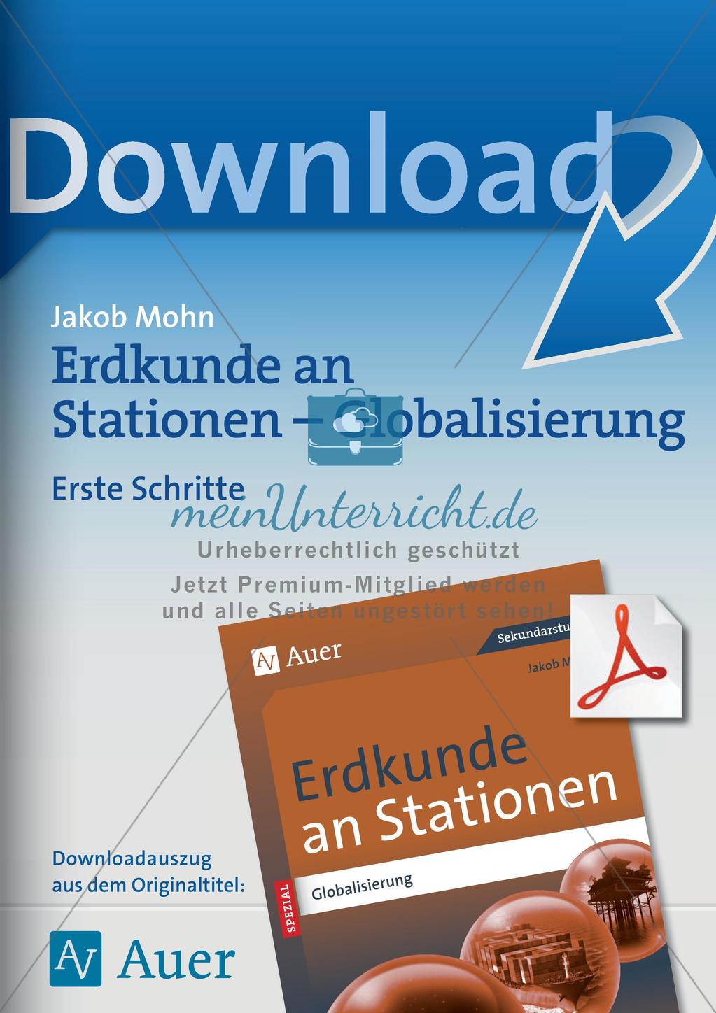 Globalisierung: Definition, Chancen und Risiken Preview 1