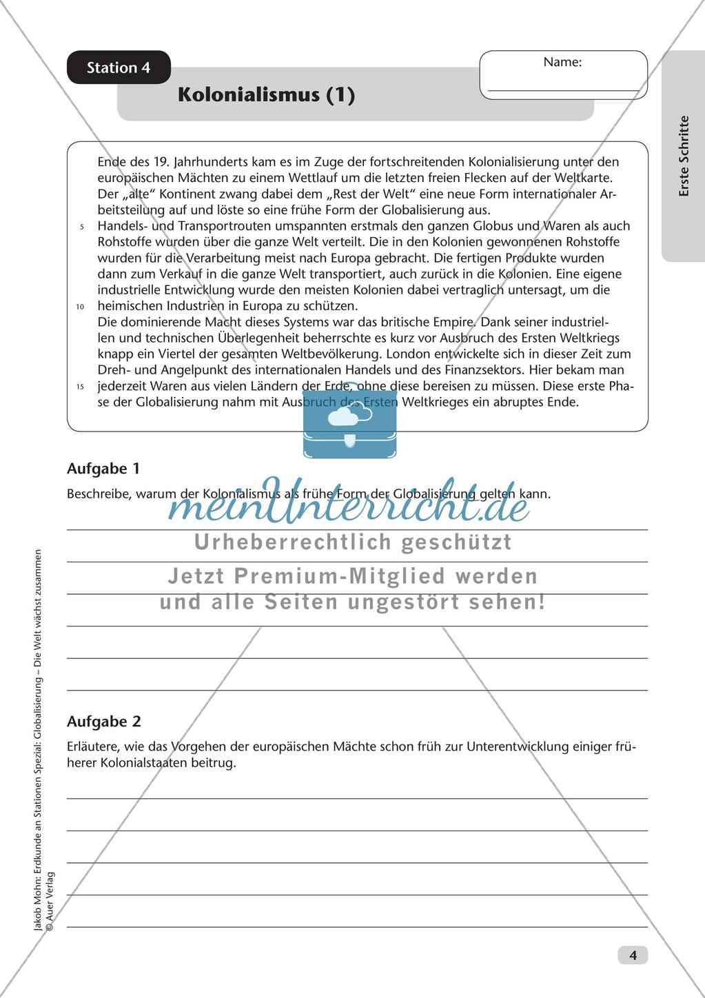 Globalisierung: Definition, Chancen und Risiken Preview 6