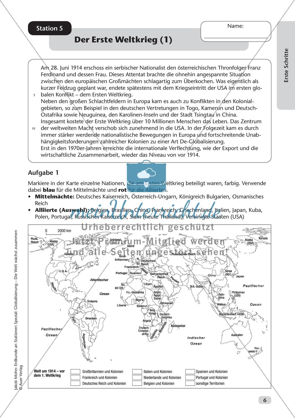 Globalisierung: Definition, Chancen und Risiken Preview 8