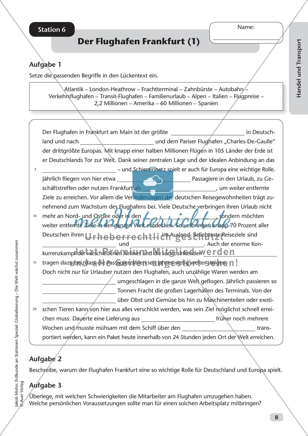 Globalisierung: Handel und Transport Preview 10