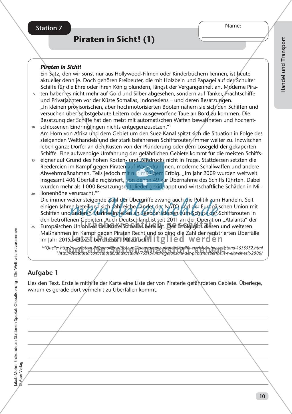 Globalisierung: Handel und Transport Preview 12