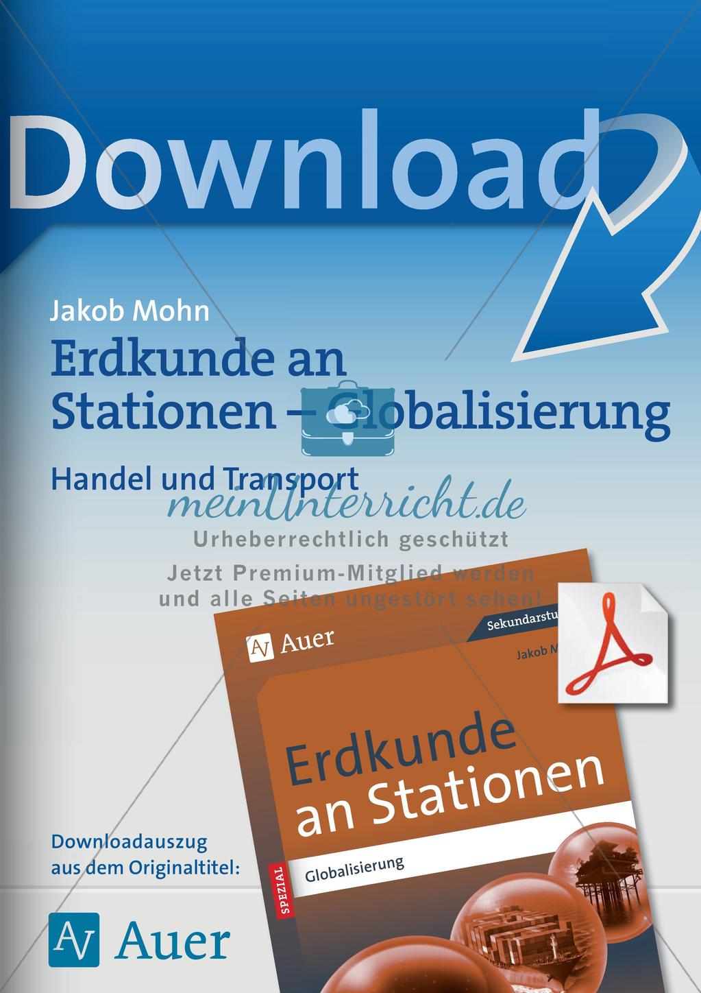 Globalisierung: Handel und Transport Preview 1
