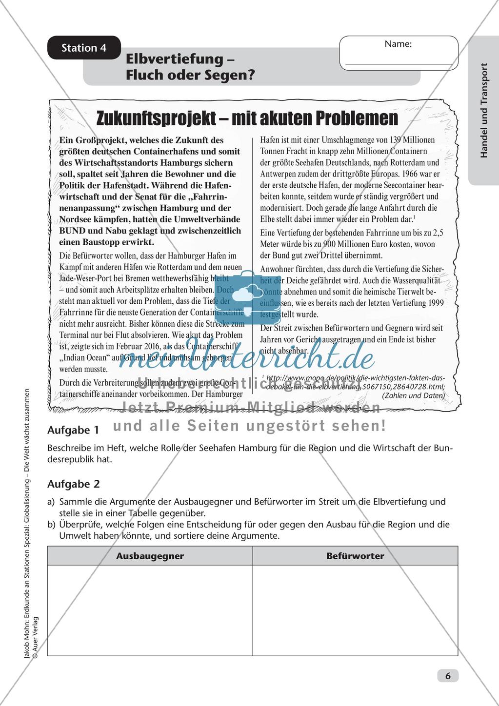 Globalisierung: Handel und Transport Preview 8