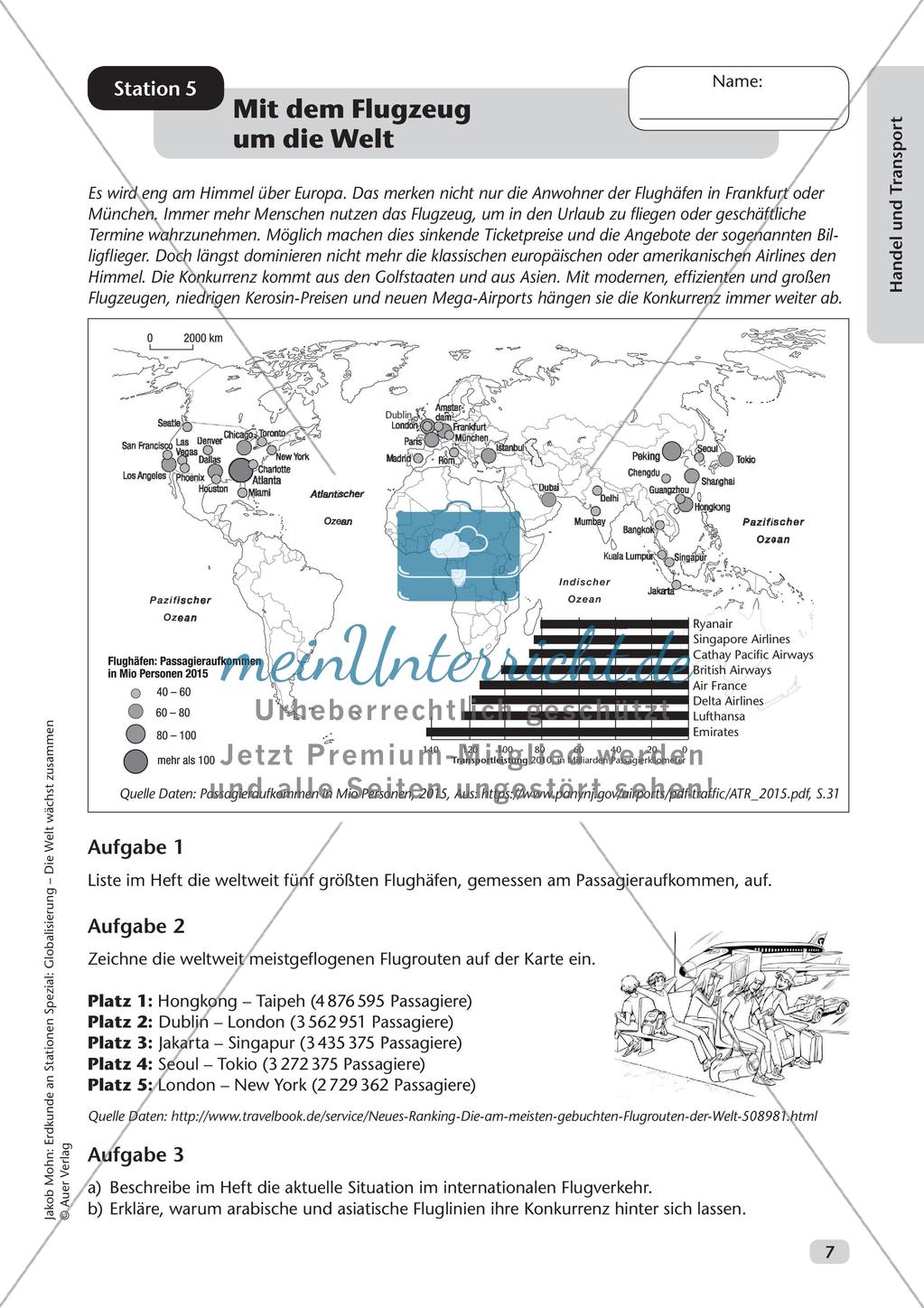 Globalisierung: Handel und Transport Preview 9