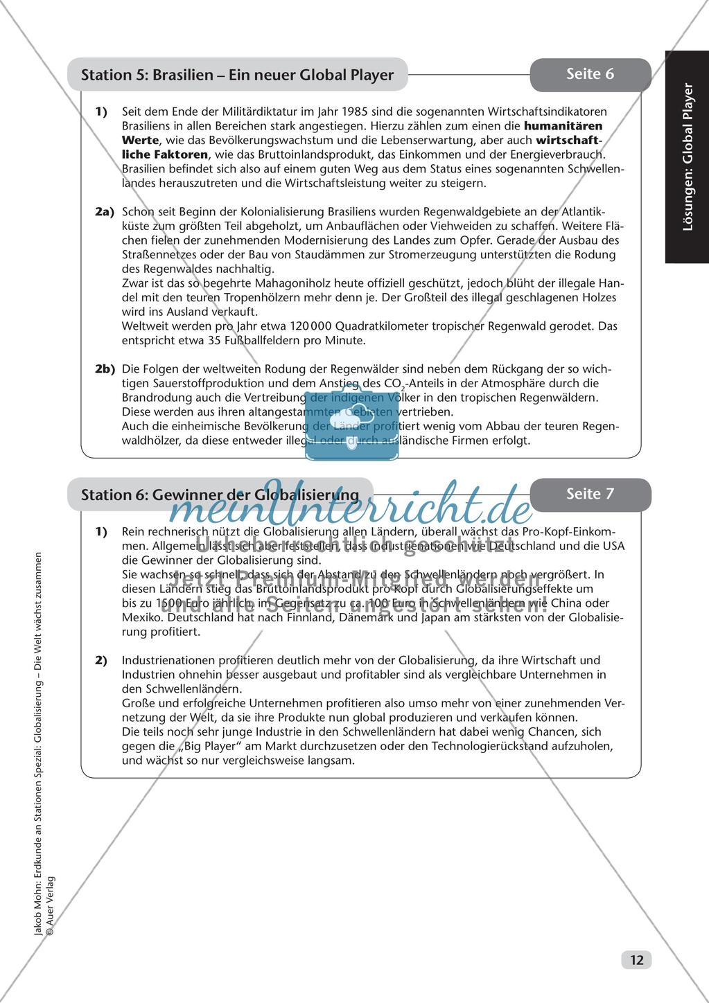 Globalisierung: Global Player Preview 14