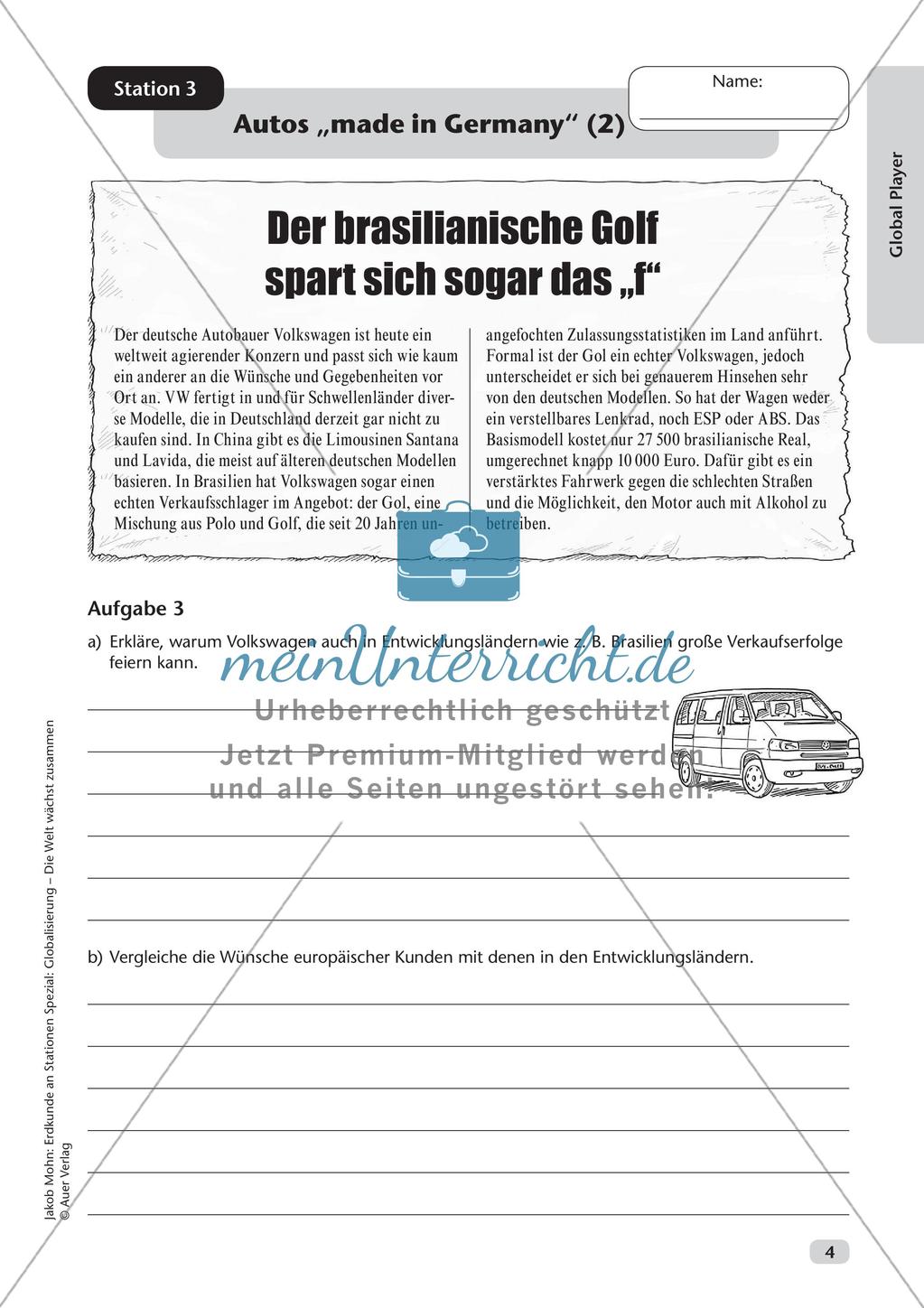 Globalisierung: Global Player Preview 6
