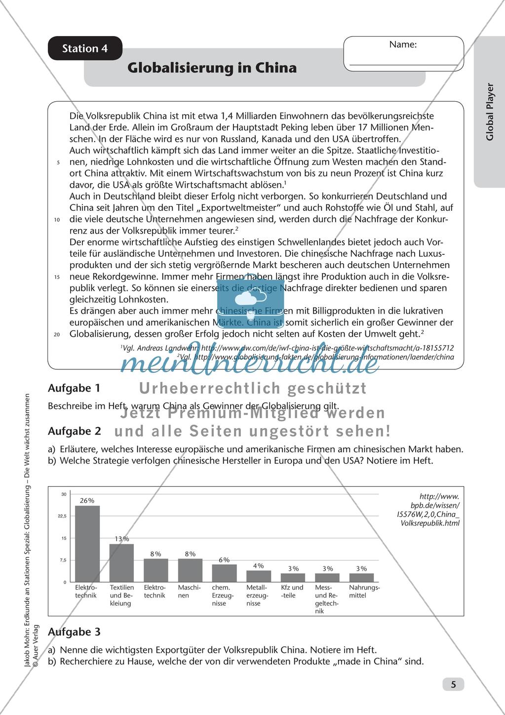 Globalisierung: Global Player Preview 7