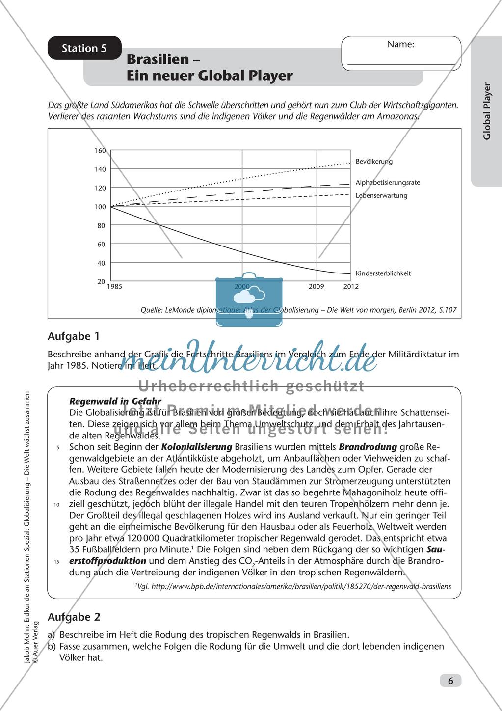Globalisierung: Global Player Preview 8