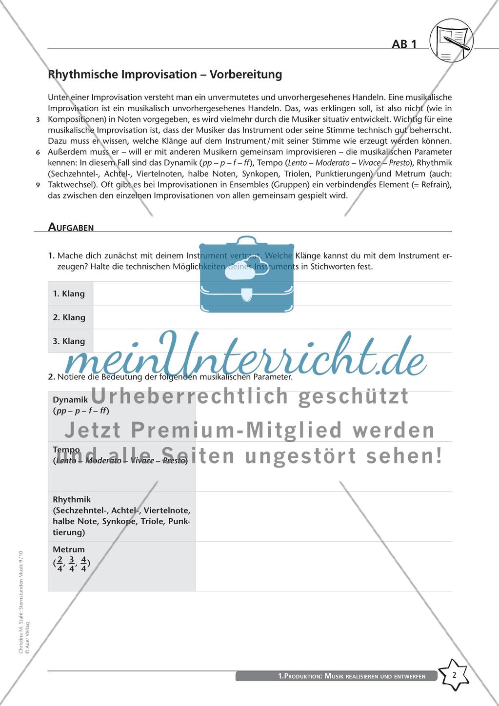 Komposition und Realisierung von Musik Preview 4