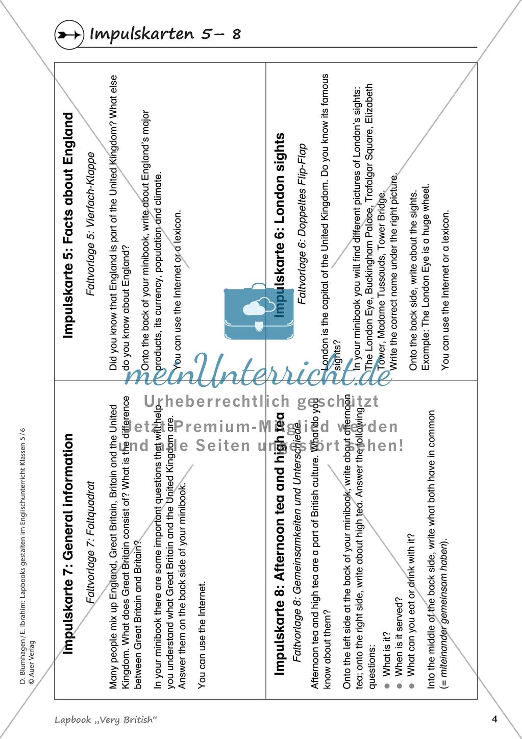 Lapbooks: Great Britain Preview 6