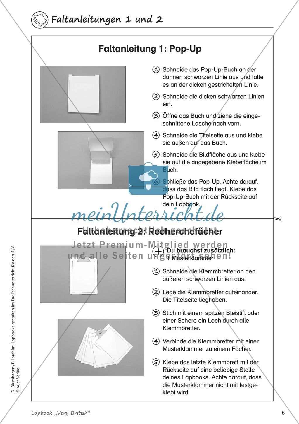 Lapbooks: Great Britain Preview 8