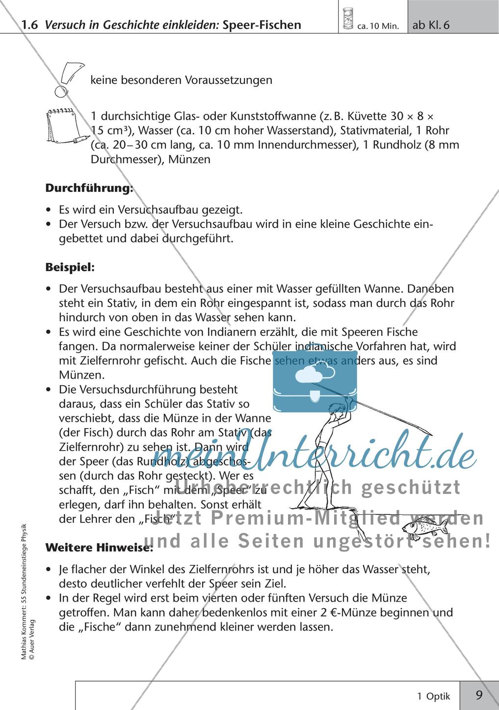 Stundeneinstiege: Optik Preview 11