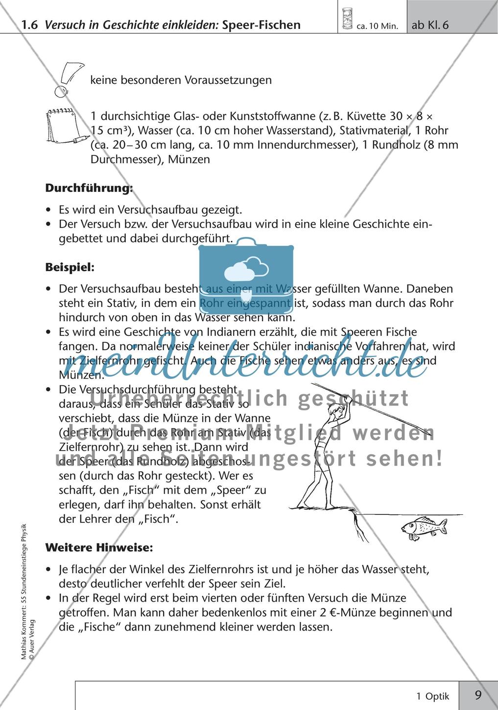 Stundeneinstiege: Optik Preview 11