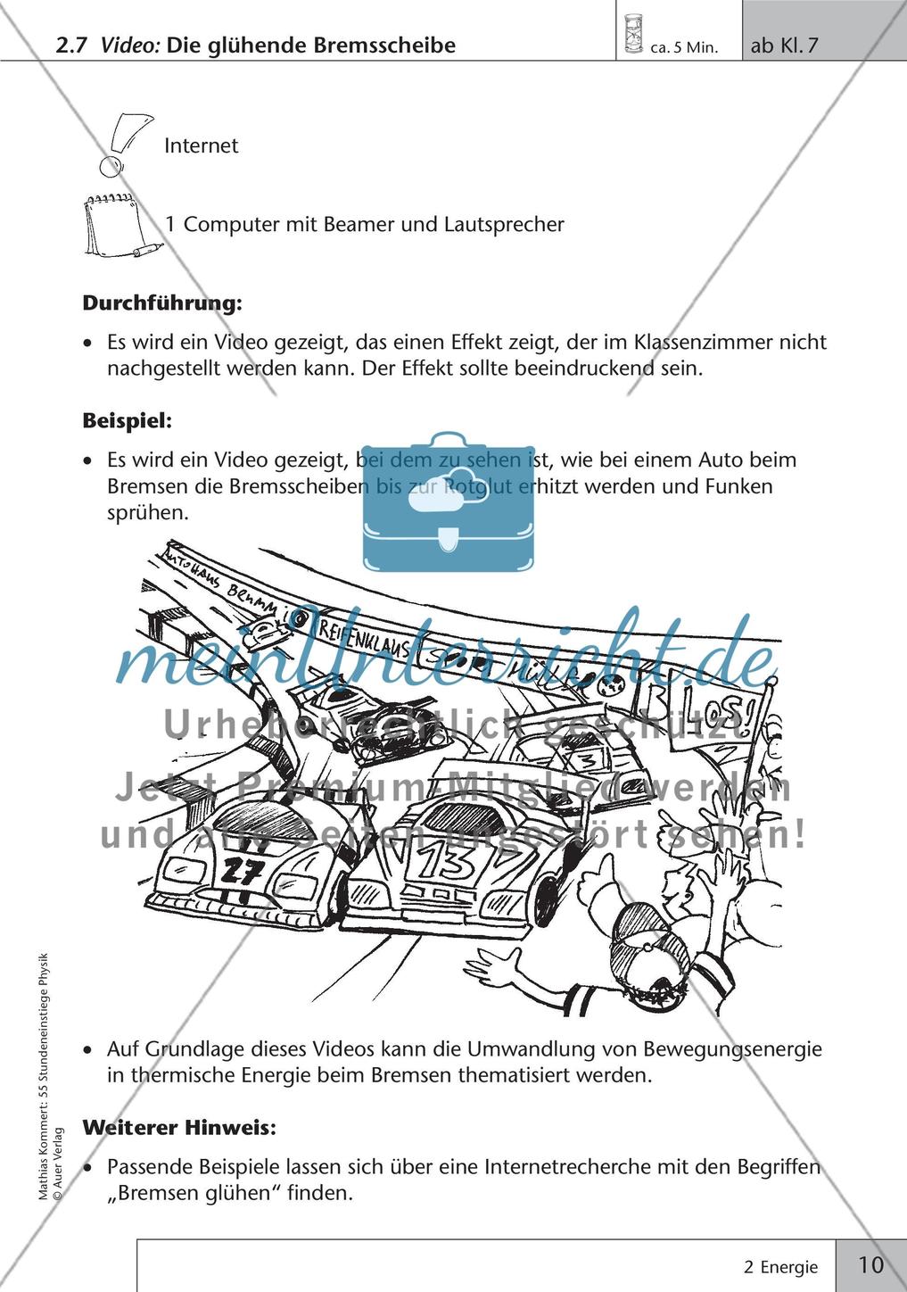 Stundeneinstiege: Energie Preview 12
