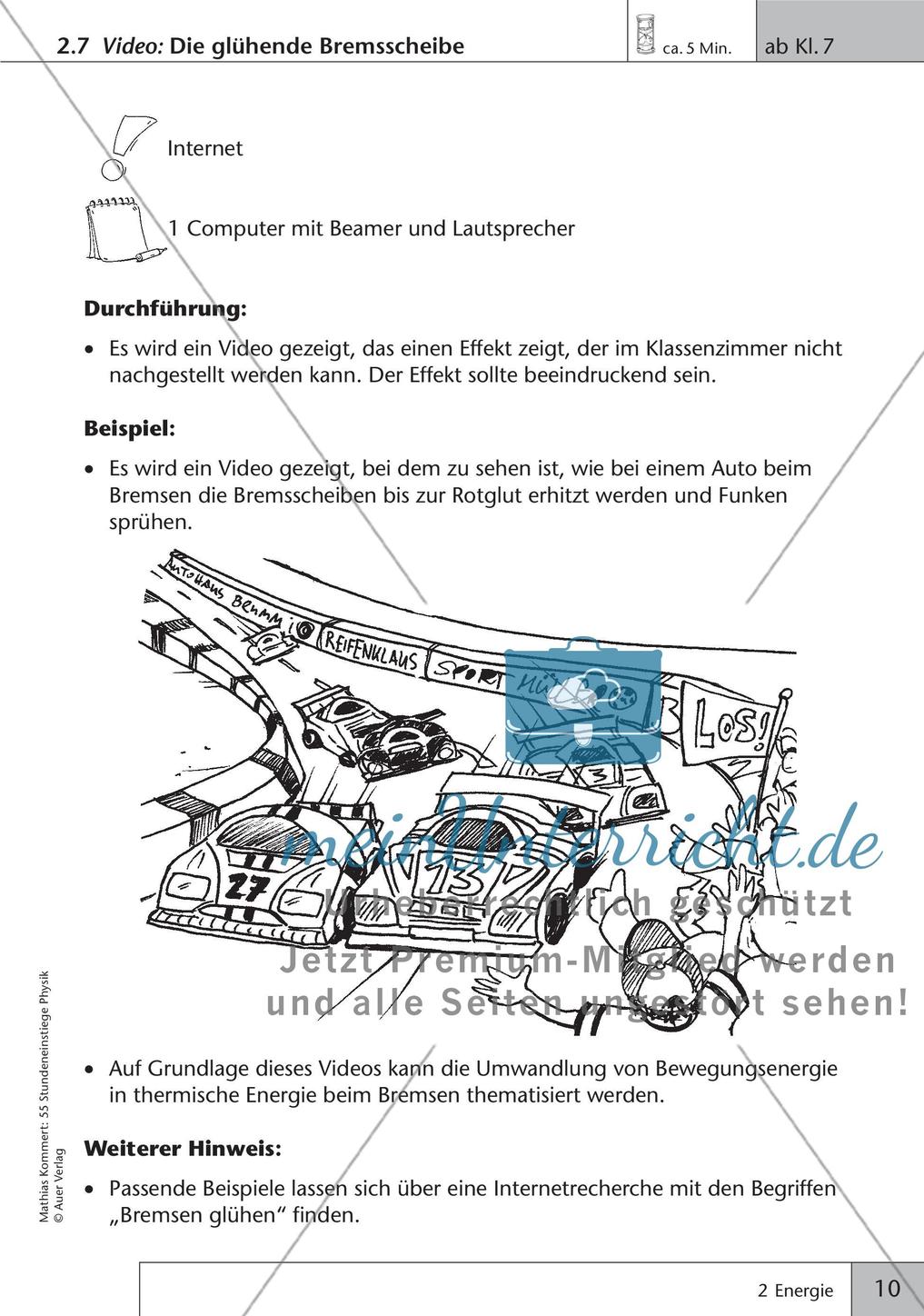 Stundeneinstiege: Energie Preview 12