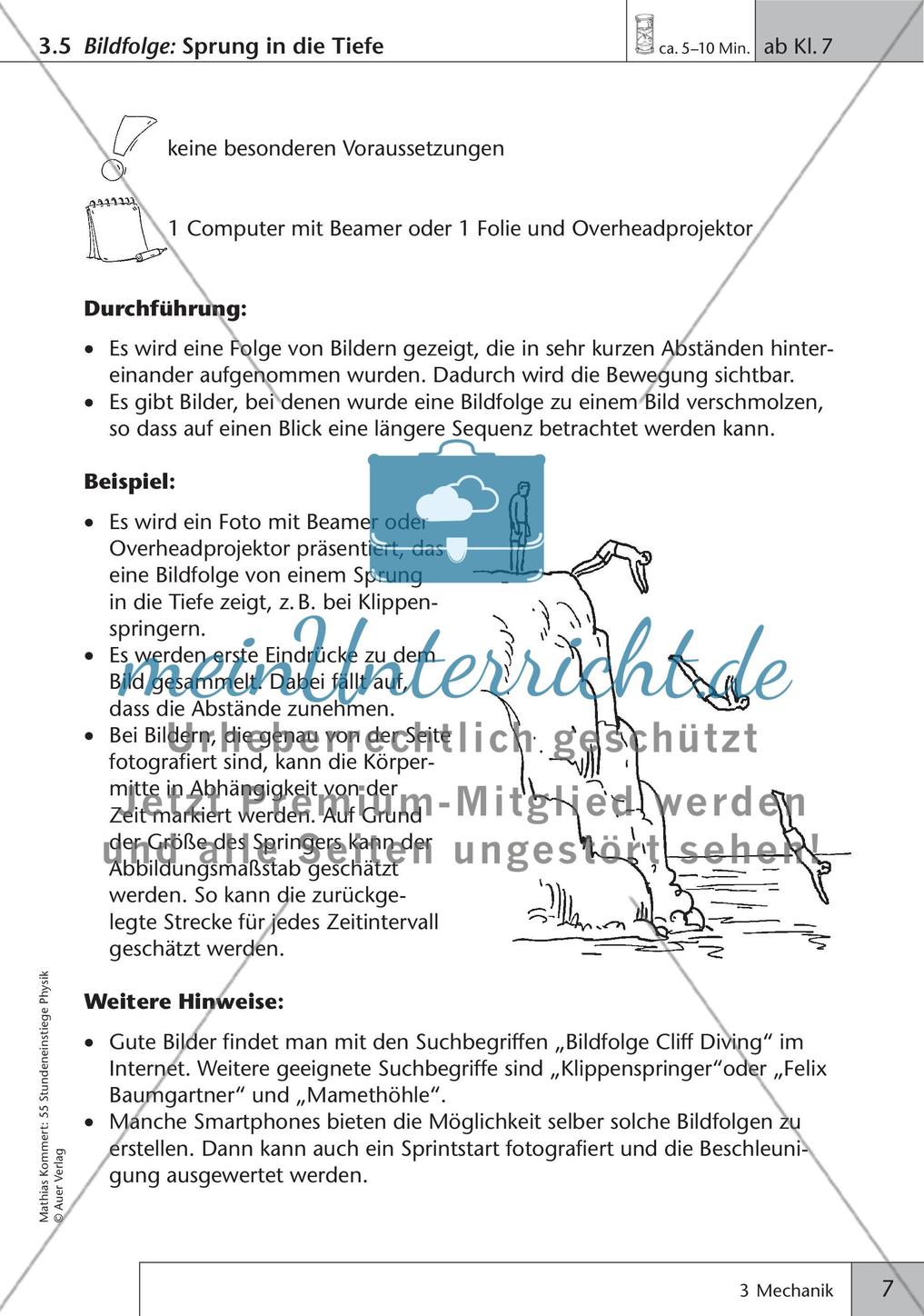 Stundeneinstiege: Mechanik Preview 9