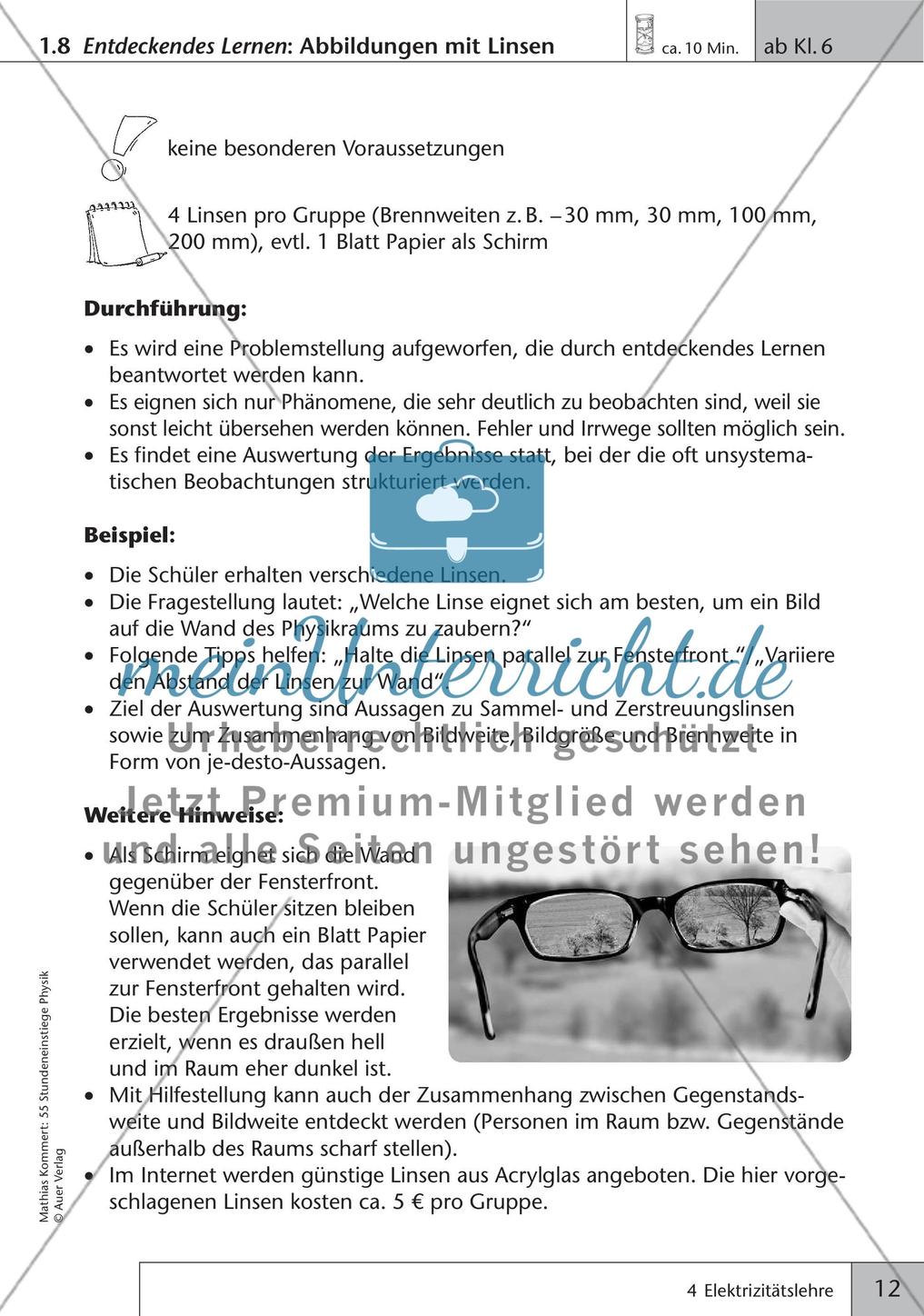 Stundeneinstiege: Elektizitätslehre Preview 14