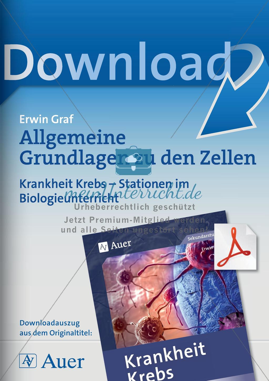 Grundlagen zu Zellen: Krankheit Krebs Preview 1