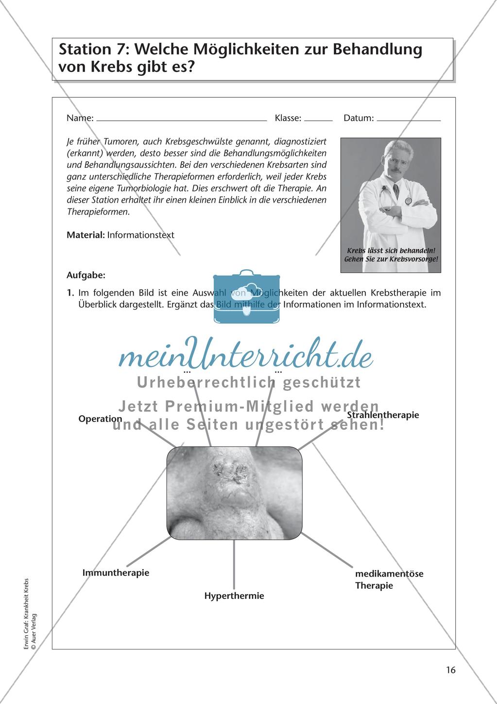 Grundlagen: Krankheit Krebs Preview 18