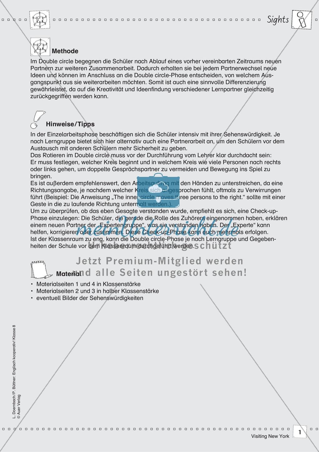 Kooperative Methoden - Visiting New York Preview 3