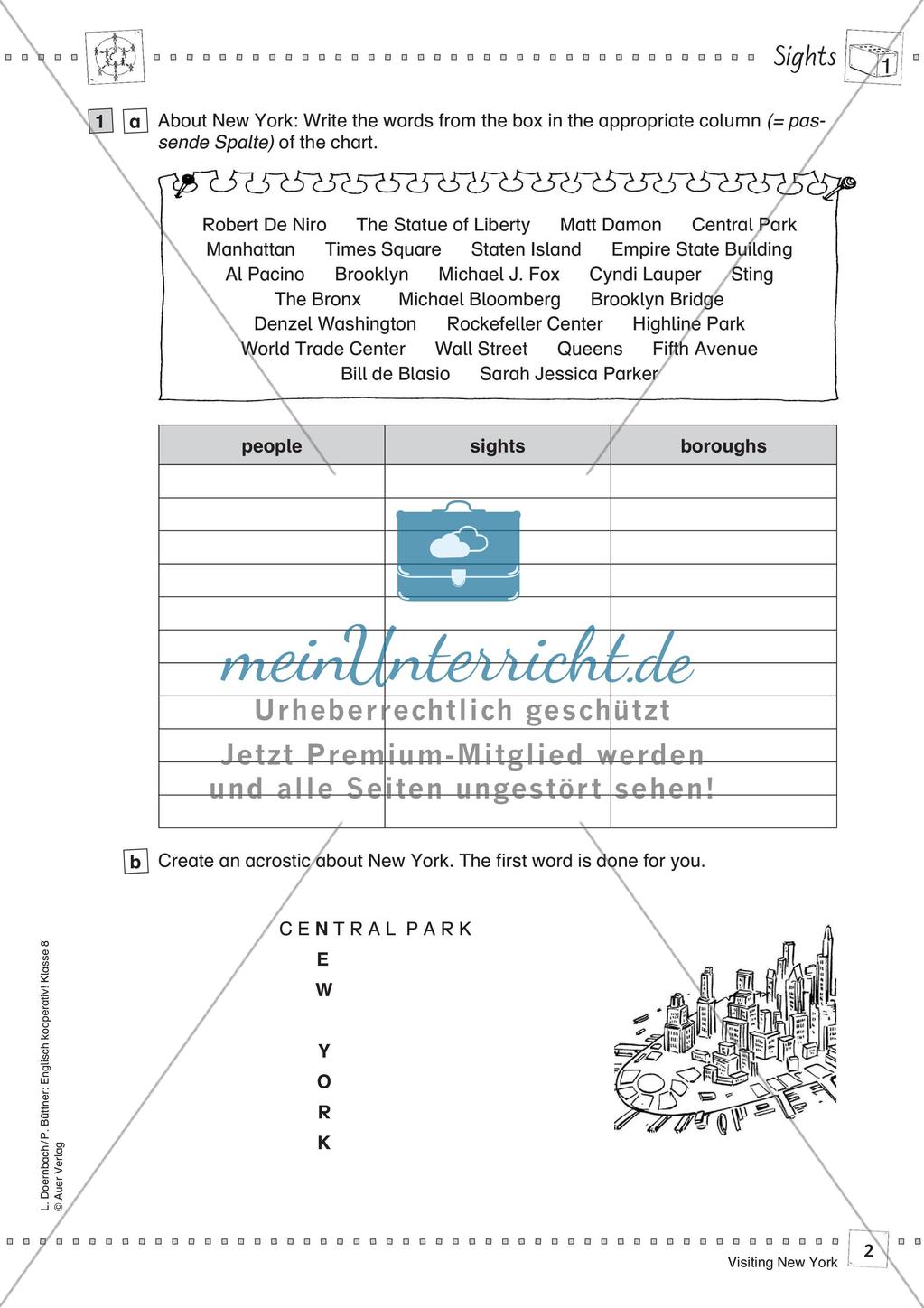 Kooperative Methoden - Visiting New York Preview 4